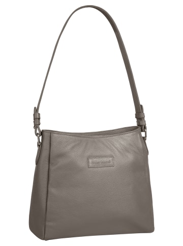 Bruno Banani Shopper echt Leder in grau