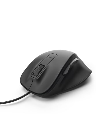 Hama MC-500, kabelgebunden, Schwarz in Schwarz