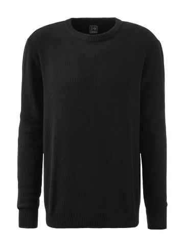 John Devin Strickpullover in schwarz