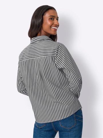 Heine Streifenbluse in marine-weiß-gestreift