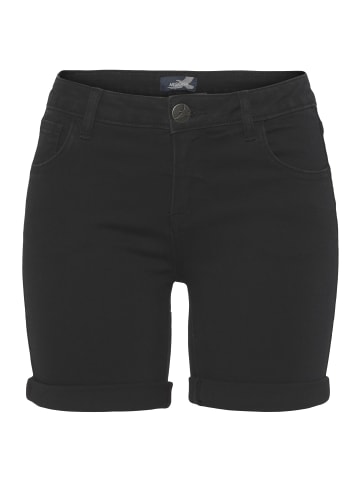 ARIZONA Jeansshorts in schwarz
