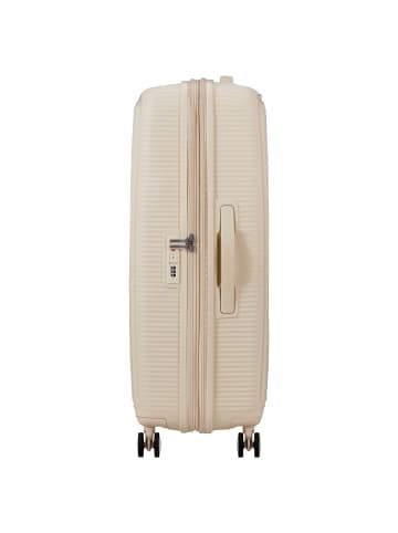 American Tourister Soundbox - 4-Rollen-Trolley 77 cm erw. (gelb) in coconut sand