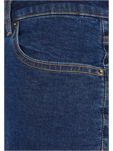 Urban Classics Jeans-Shorts in mid indigo washed