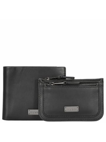 HUGO GB Geschenkset - Geldbörse & Schlüsseletui (black) in schwarz