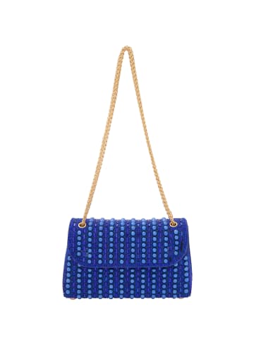 faina Women Flap Bag in Purple Blue