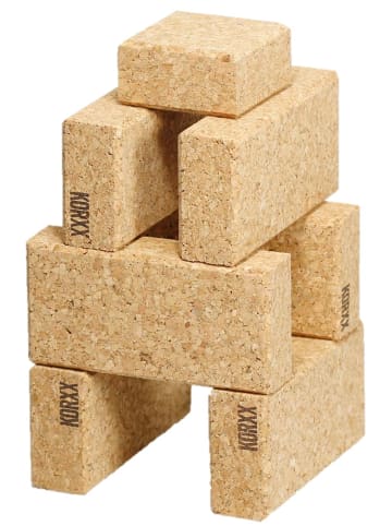 Korxx Cuboid M mit Beutel, natur, 60 Stk. - ab 18 Monaten