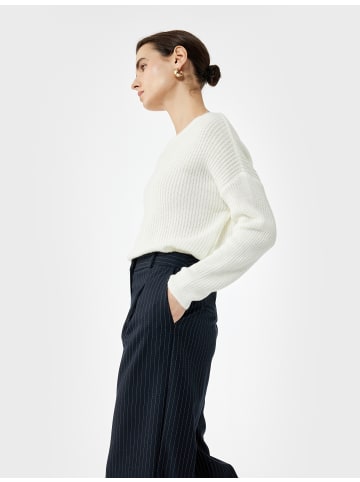 KOTON SWEATERS BSC in Ekru