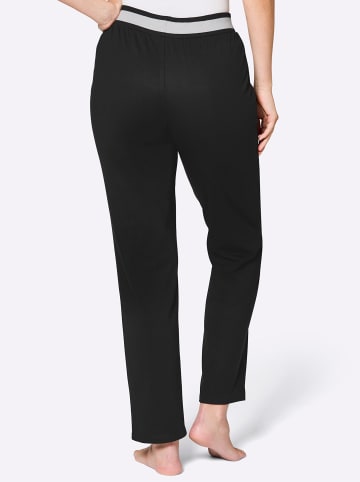 WITT WEIDEN Hose in schwarz-steingrau