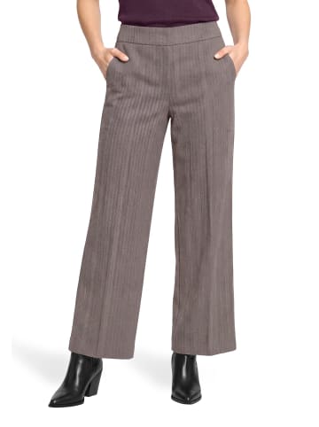 CARTOON Culotte mit Bügelfalte in Brown/Cream