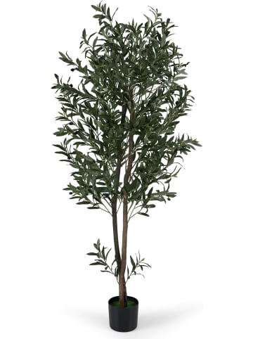 COSTWAY Künstliche Olivenbaum 180 cm in Grün