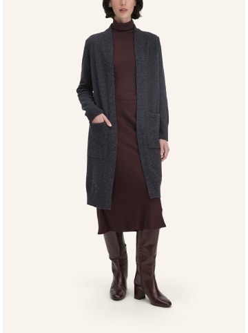 Hessnatur Strick Jacke in anthrazit