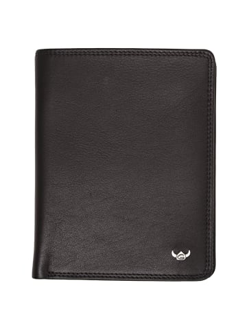 Golden Head Polo Geldbörse RFID Leder 10,5 cm schwarz