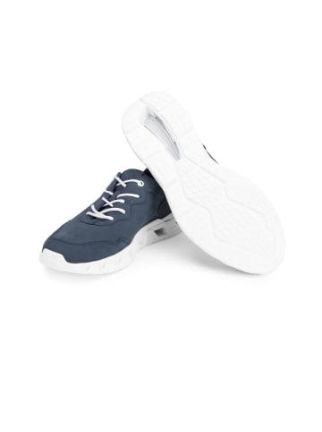 VITAFORM Nubukleder Sneaker in blau