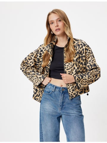 KOTON Blazer in Kamelfeder Gemustert