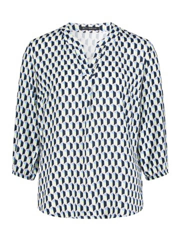 Betty Barclay Schlupfbluse mit 3/4 Arm in Blau/Grün