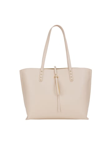 Usha Leder Shopper in Nackt