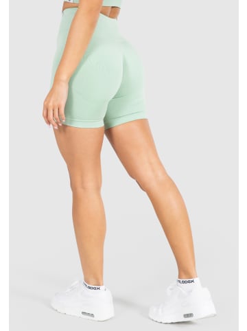 SMILODOX Shorts Amaze Pro in Grün Melange