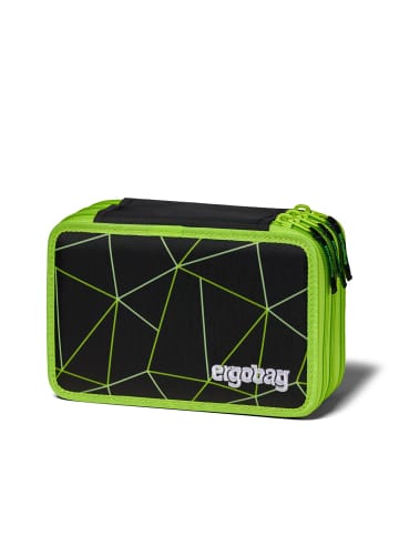 Ergobag Maxi-Mäppchen CyBär Race in Schwarz/Grün