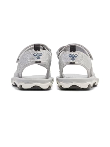Hummel Klettverschluss Sandale Sandal Glitter Mädchen in SILVER