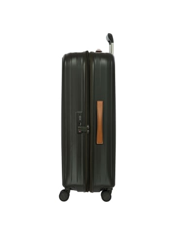 BRIC`s Taormina - 4-Rollen-Trolley L 75 cm erw. (blau) in olive