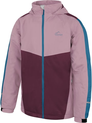 Normani Outdoor Sports Kinder Regenjacke mit Fleecefutter Wasilla in Rosa