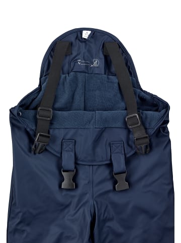 Sterntaler Regenhose gefüttert uni in marineblau