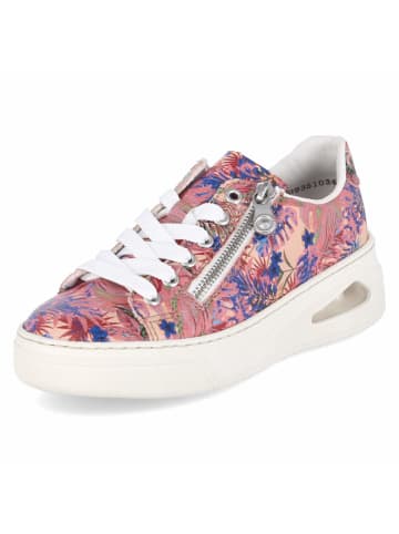 rieker Schnürhalbschuh in rosa