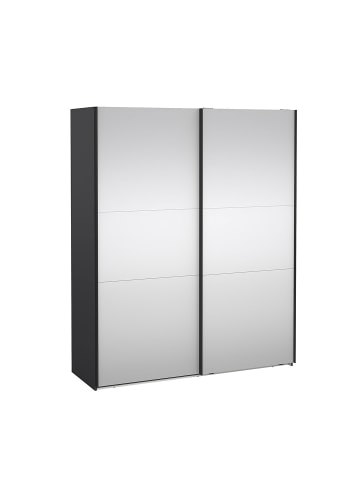 ebuy24 Schiebetürenschrank Como (2-türig) Grau 179 x 67 cm