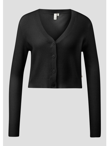 QS Strickjacke  in  9999_schwarz