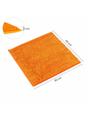 WohnDirect Badematte PARIS in Orange