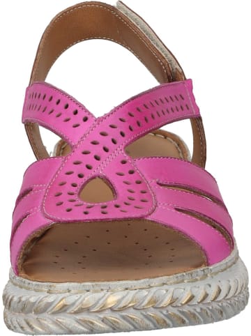 manitu Klassische Sandaletten in pink
