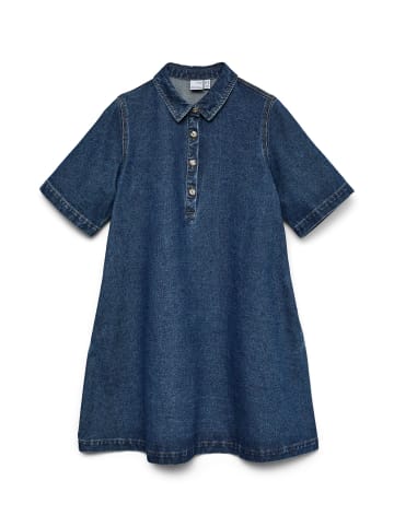 Vero Moda Jeanskleid in Medium Blue Denim