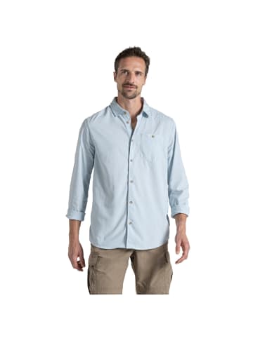 Craghoppers Outdoorhemd NosiLife Nuor LS II in Niagra Blue