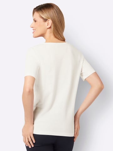 Sieh an! Kurzarm-Shirt in ecru