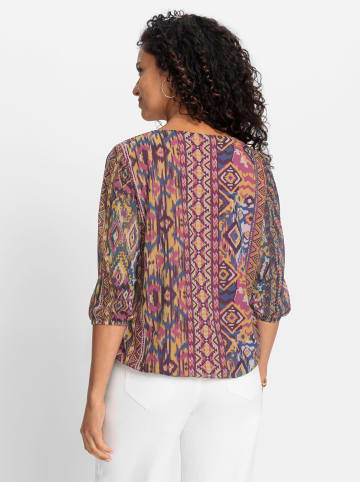 WITT WEIDEN Druckbluse in erika-bedruckt