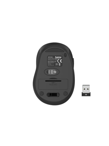 Hama MW-400 V2, Schwarz in Schwarz