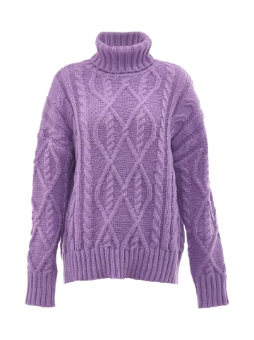 myMo Rollkragenpullover in LAVENDEL