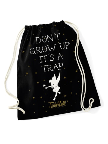 Disney Gymbag Tinkerbell Don't Grow Up in schwarz