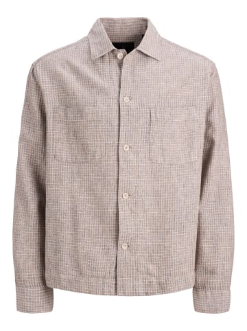 Jack & Jones Overshirt in Aluminum
