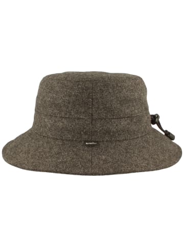 BREITER Stoffhut in schwarz