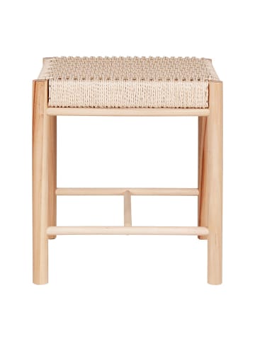 ebuy24 Hocker Abano Holz 42 x 42 cm