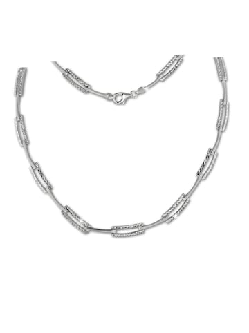 SilberDream 925 Sterling Silber Damen SilberDream Halsketten diamantiert  ca. 44,4cm