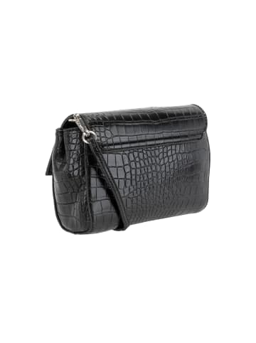 Gerry Weber Schultertasche 'Festive Croco  in Schwarz 18,00 x 13,00 x 6,00 cm'