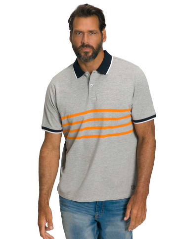 JP1880 Poloshirt in grau melange