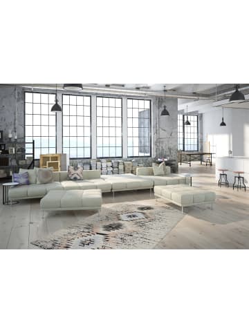 Kayoom Kurzflor Teppich Solitaire 210 in grau - rechteckig