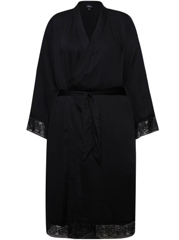 TruYou Bademantel in schwarz
