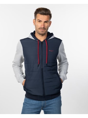 Hackett London Sweatshirt in Blau/Grau-5CY