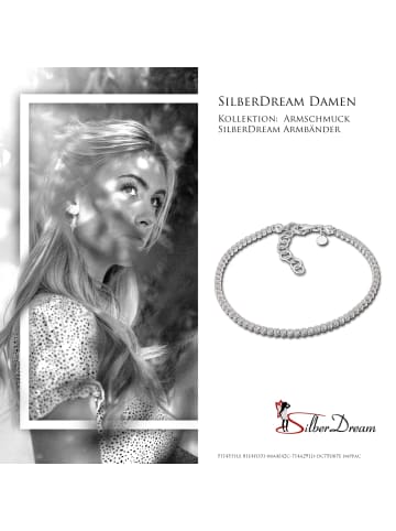SilberDream 925 Sterling Silber Damen SilberDream Armbänder ca. 18cm - 21cm