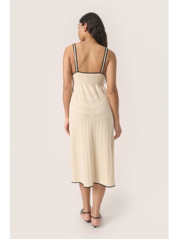 Soaked in Luxury SLJuliane Dress A-shape in Sandshell