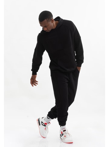 Tom Barron Sportanzug Colorblock Sporty Hoodie Set in black